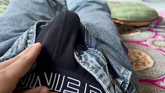 Chubby guy masterbesion