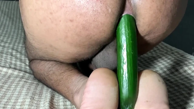 Horny Pakistani Chubby Gay Boy Raheel Fucks His Tight Ass with a Massive Cucumber - Homemade Solo Anal Masturbation Adventure
