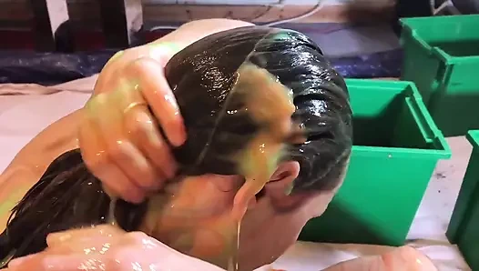 Süper fit silahlı fit egzersiz