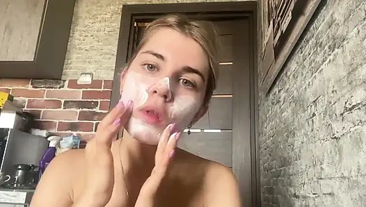 Ateşli spa maskesi tedavisi