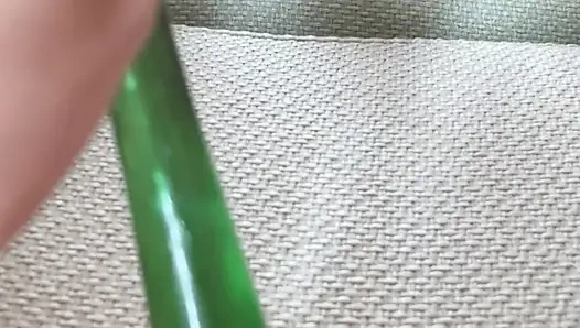 She start to play near mirror and dont stop until have orgasm