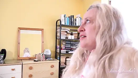 Auntjudys - azgın olgun orta yaşlı seksi kadın andrea ann ile randevu gecesi