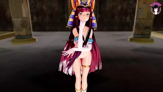 Ramesses - seksi dans tam çıplak (3 boyutlu hentai)