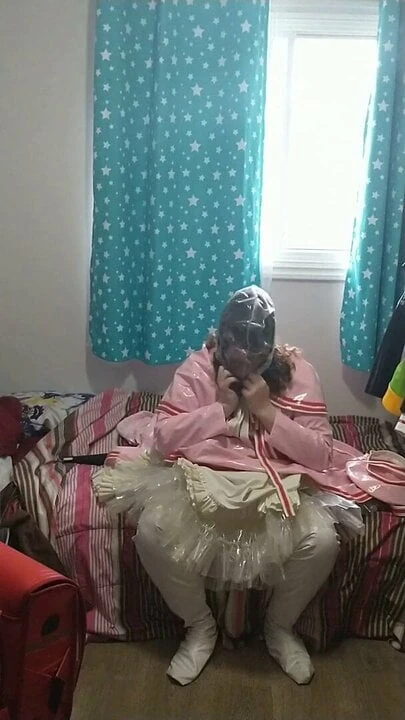 Pvc lateks korkak cosplay yok nefes alma ve vibratör