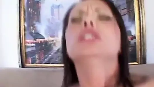 Katja Kassin göt deliğine büyük bir yarağa biniyor