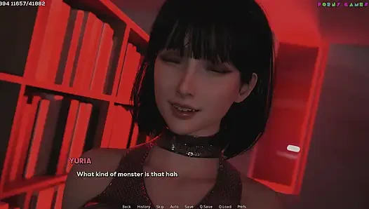 Shamandev'in arzu gölgeleri - genç Yuria zenciyle sikiliyor: resmi ilk büyük zenci sahnesi 56