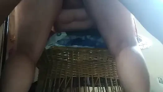 Küçük evcil hayvan sikilmek için dört ayak üstüne çıkıyor