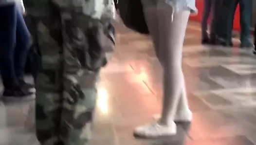 külotlu çorap beyaz