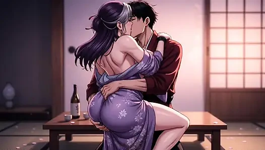 Büyük memeli üvey anne ve üvey oğullar