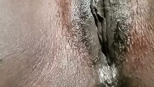 siyah bir fahişe parmak