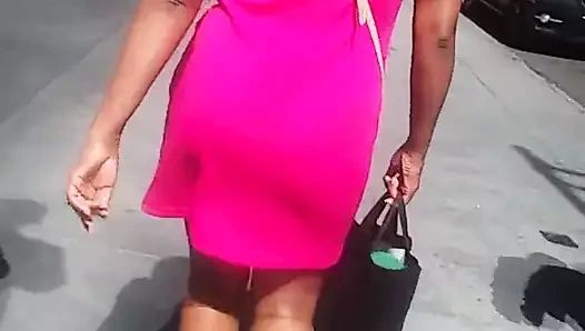 Hintli bir kadın için güzel görünümlü eşek