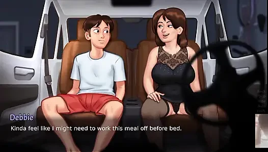 "SUMMER TIME SAGA"NEW UPDATE! HOT STEP-MOM DEBBIE WANTS TO FUCK AFTER PARTY!