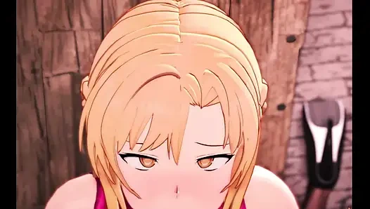 Kılıç sanatı çevrimiçi nefes tuzağı gizli sihirli bölüm 18