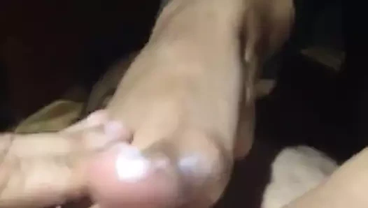 Lala pr mama footjob