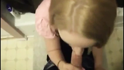 amatör sarışın bj &amp; yutmak