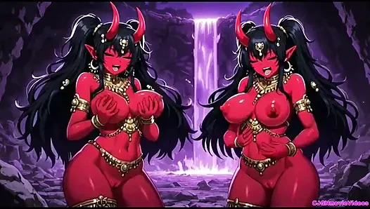 İblis kraliçesi azgın istiyor, ai animasyonu