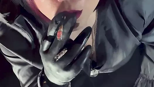 Mummy Wants You To Suck Her Big Cock As She Smokes - Strapon Smoking Fetish BBW MILF Mommy