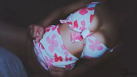 Malezyalı kız Hope Love ile karanlık seks