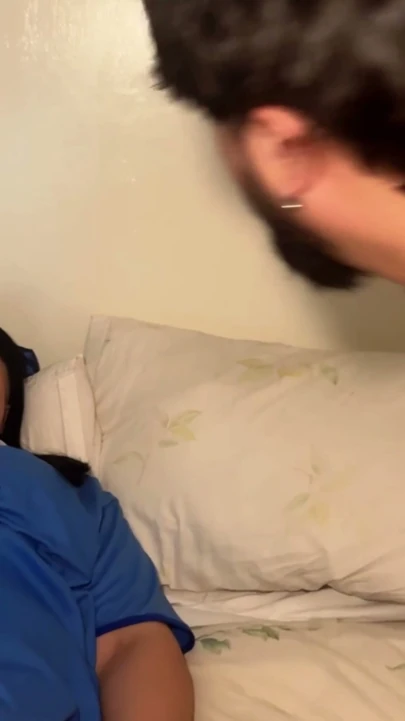 My Stepbrother Bought a Life-Sized Gothic Doll... But She Came Alive and We Turned It Into a Foursome! Part 1 | Clip 1