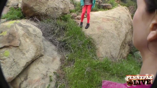 Penny pax ve sarah shevon ile inanılmaz yürüyüş pov üçlü