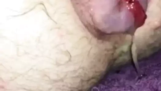 Kocasının götünü pompalıyor