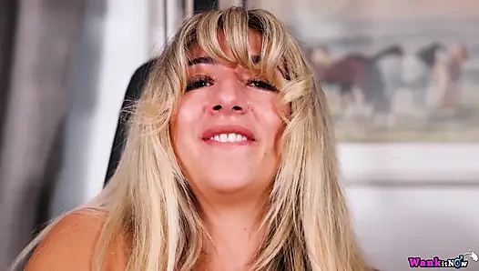 Ella Jasmines sapık fitness sesh'in ritmine mastürbasyon yapıyor
