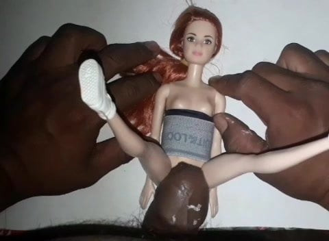 Kızıl saçlı barbie ile seks