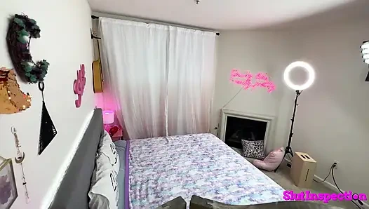 Slutinspection - iri güzel kadın Gwen Adora'nın kocasından sakso çekiyor, gavat evli kadın filmleri