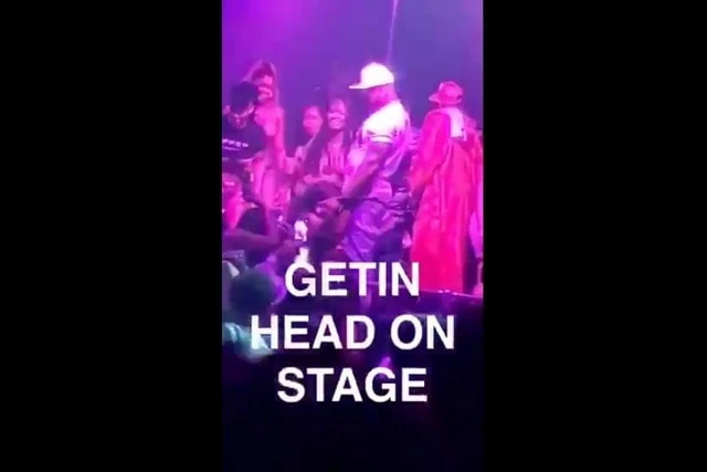 Sahnede 50 cent hızlı kafa