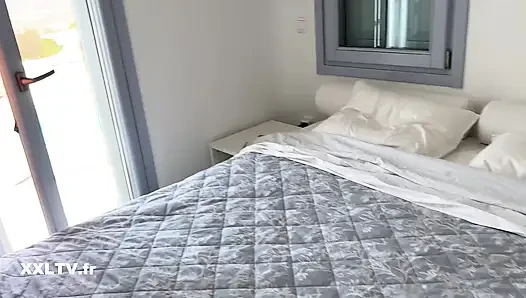 Mykonos güneşinin altında tutku