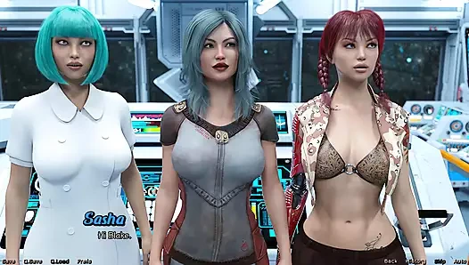 Uzayda mahsur kalmış: seksi kızlar. Ep.4