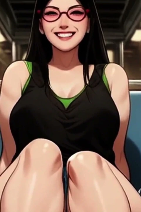 Hentai kızı Lin trende sana ayakla muamele çekiyor