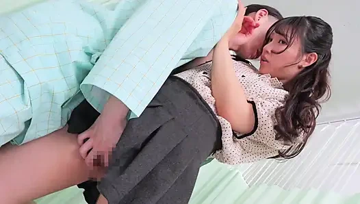 Part 5 My Girlfriend Who Came To Visit The Bed Next To Me Was A Do-Strike, So If I Was Sexually Harassing Her Through the Curtain, I Would Have Estrus! ? I gave her plenty of on behalf of my boyfriend who was in the hospital and couldn't move!