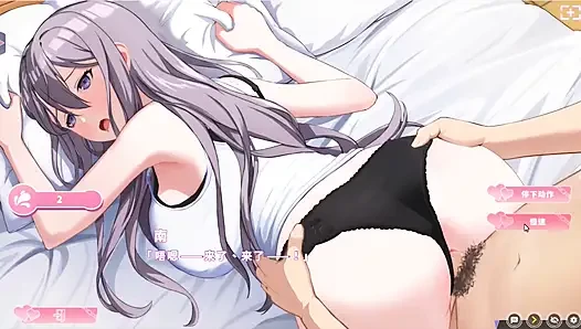 Hentai oyunu - mutluluk çift kişilik oda - zarif gümüş orta yaşlı seksi kadın kovboy kızı sallıyor, sert domaltarak inliyor - serbest mod