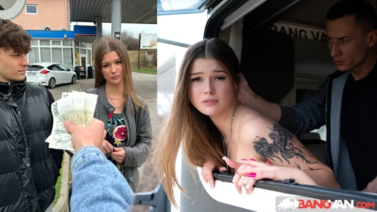 Bangvan - özentili model Olivia Sparkle vahşi bir yolculuk için kıskanç erkek arkadaşını terk ediyor!
