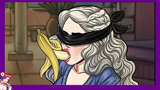 Daenerys blindfolded. We play while on his knees EP 5