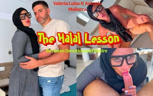 Ateşli müslüman sürtük dersimizi tamamen haram tuttu