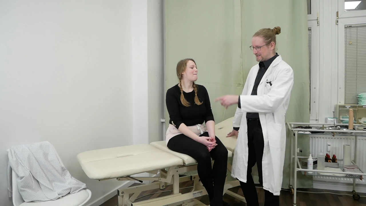 Medical examination turns erotic – doctor does a thorough examination outside and in!