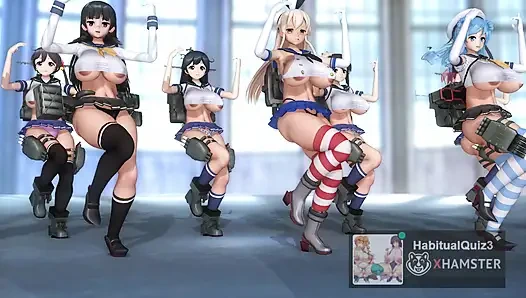 Mmd r18 kancolle - paranoyalı cep telefonu kızı kantai koleksiyonu seks dansı halka açık grup seks 3d hentai