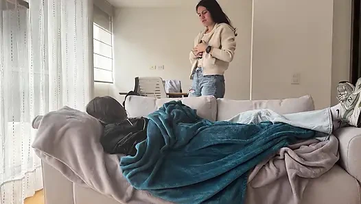 Eşim romantik lezbiyen seksin nasıl yapılacağını hatırlıyor