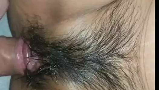 Karısının karnına boşalmak