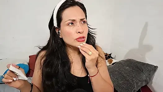 ASMR RAHATLATıCı YÜZE TEMIZLIK (İSPANYOLCA ROL YAPMA)