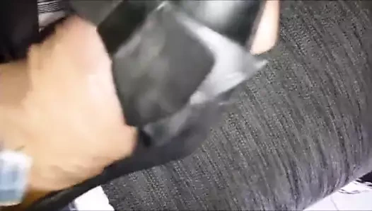 Arkadaşın ayakkabısında sik var