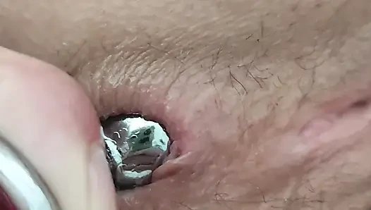 Aşırı yakın çekim anal sokma
