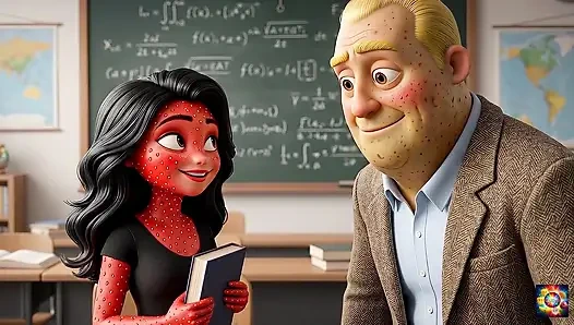 Tutkulu öğretmen romantizmi - ai hentai asmr