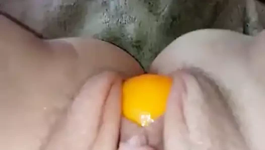 Bbw sürtük delisi-birthing bir orange 1