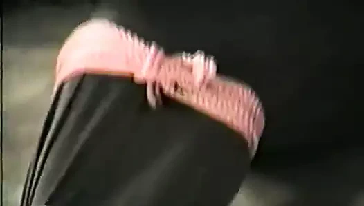 Bağlanmış ve bir çantaya bantlanmış