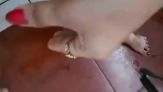 seksi seema yenge parmak içinde banyo