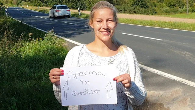 Tehlike! yüzümde boşalmak var