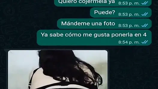 Arkadaşım Oscar'ın patronu Bayan Mary ile bana sakso çekiyor ve götünü kaydediyorum